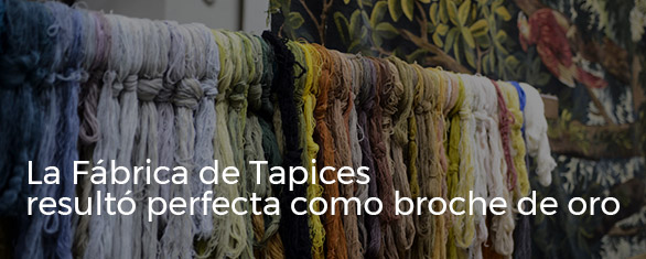 fabrica real tapices Madrid evento