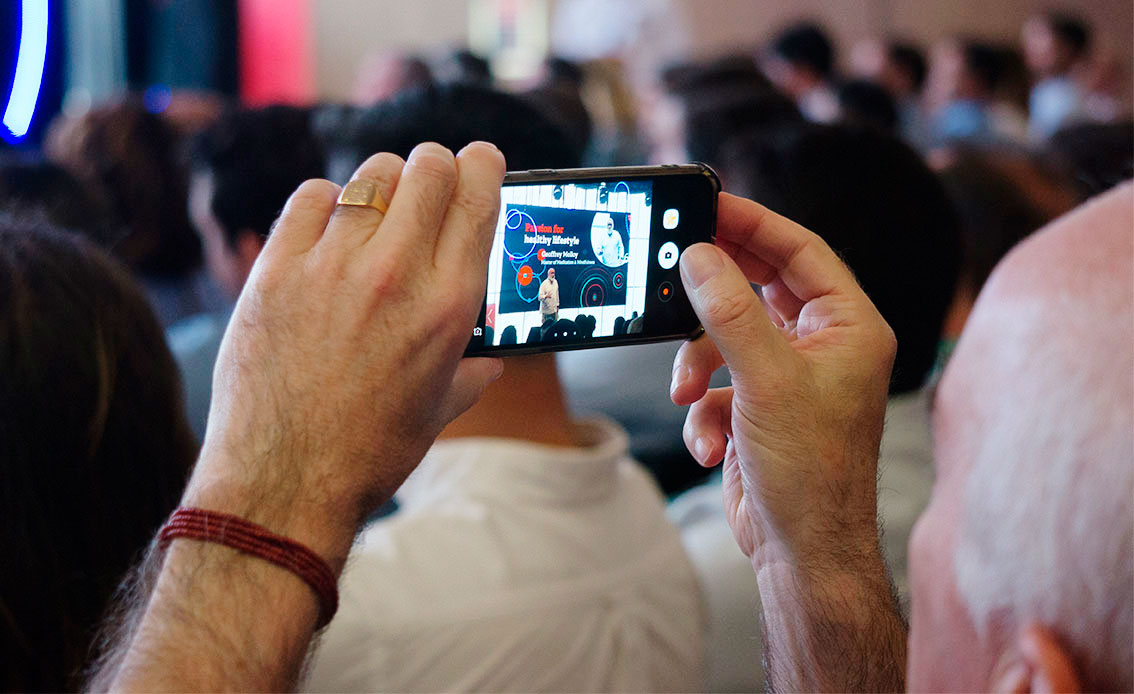 eventos, creatividad, volando vengo, moviethinkig, transformación de espacios, contenido, storytelling audiovisual,